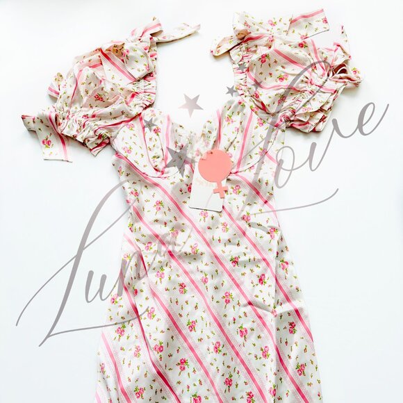 SELKIE The Pillow Fight Poet Slip Dress NWT - Picture 5 of 13